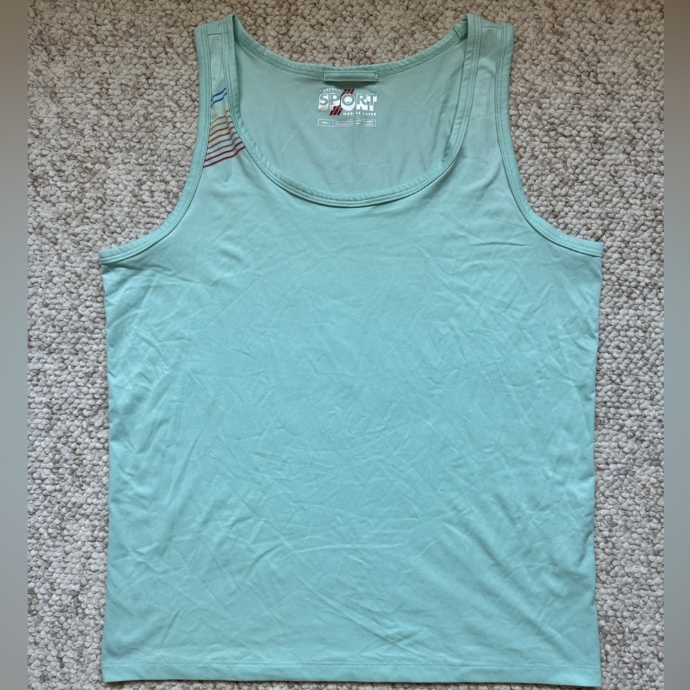Marine Layer Men’s Mint Green Sport Tank, Small